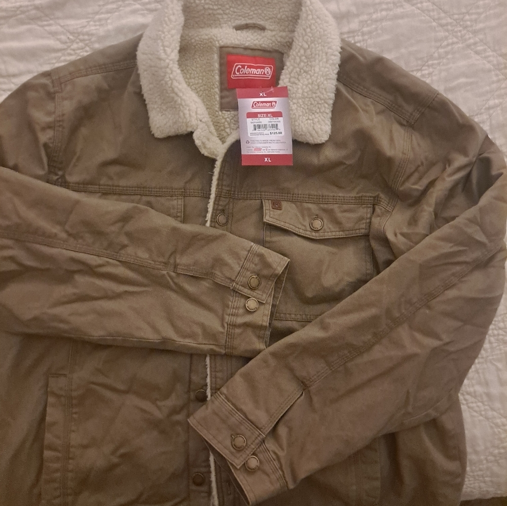 Coleman Men's Sherpa Lined Jacket